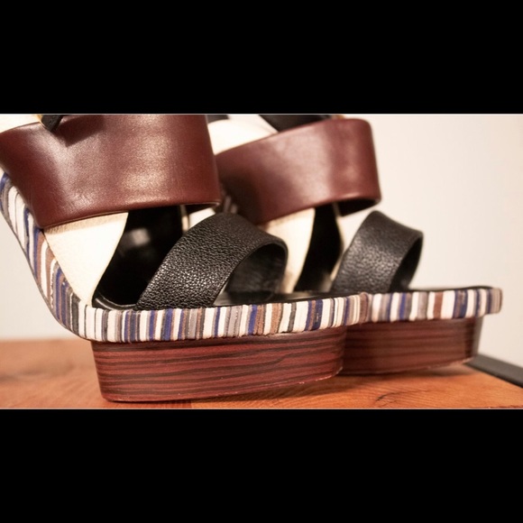 Balenciaga-Nicolas Ghesquière patchwork platforms - Picture 6 of 7